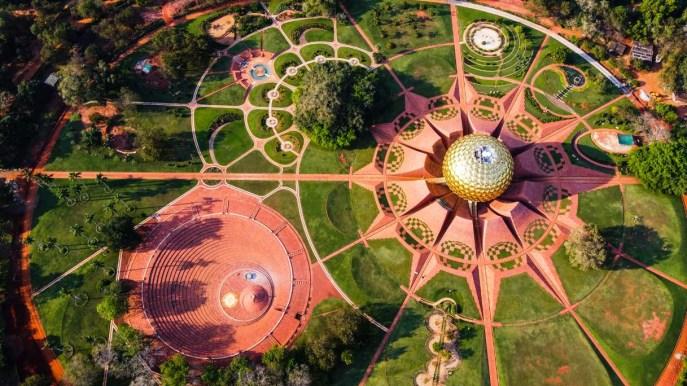 Auroville, the Experimental City of India Founded in the 1960s